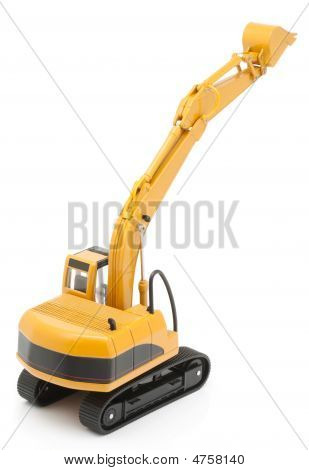 Escavatore giallo