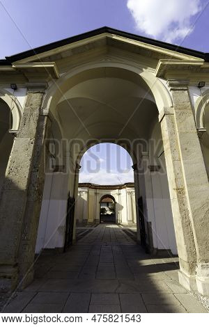 Historic Certosa Di Garegnano In Milan, Italy