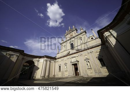 Historic Certosa Di Garegnano In Milan, Italy