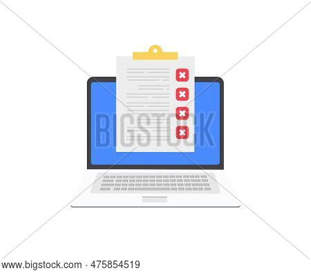 Clipboard Check List Vector & Photo (Free Trial) Bigstock