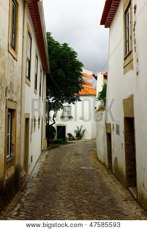 A cidade de Porto De mós, Portugal