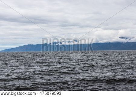 Zabaykalsky National Park.barguzin Bay And The Holy Nose Peninsula On Lake Baikal. Russia, Buryatia,