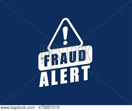 Protect And Secure Your Website With Fraud Alert Warning Background Vector