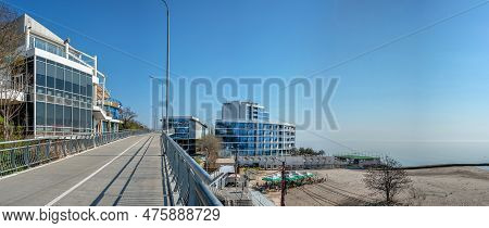 Resort Hotel On The Chaika Beach In Odessa, Ukraine
