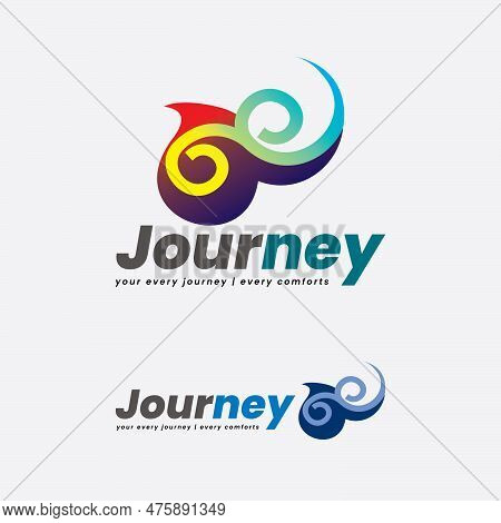 Logo Is Perfect For Tourism Business, Freedom, Move Fast, Travel Agency And For Native Skyline Commu