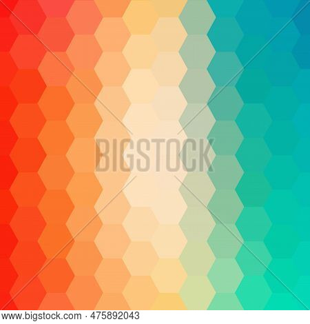 Abstract Colorful Polygon Texture Background. Vector Illustration. Eps 10