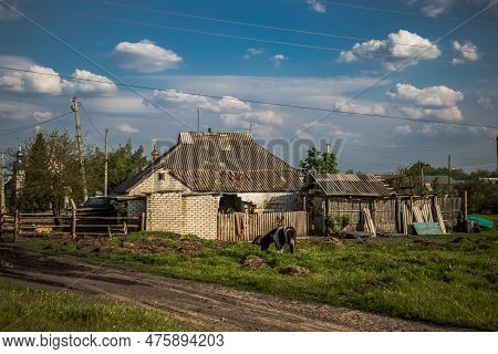 War In Ukraine, Village Of Yampil, Donetsk Oblast In Ukraine- 05 May 2023