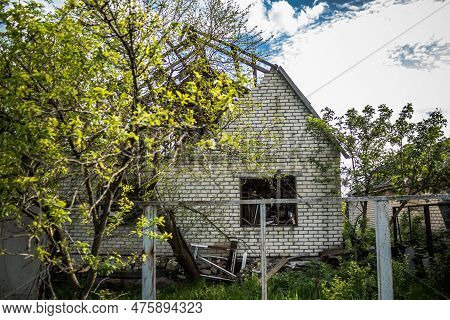 War In Ukraine, Village Of Yampil, Donetsk Oblast In Ukraine- 05 May 2023