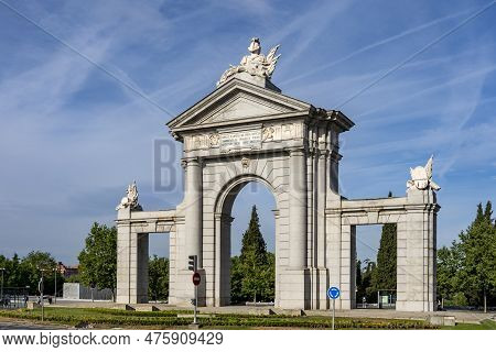 Saint Vicente's Door In Madrid