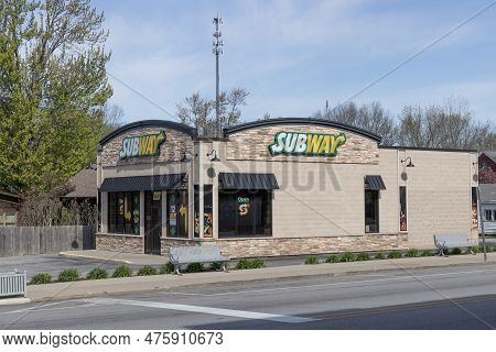 Silver Lake - Circa May 2023: Subway Restaurant. Subway Is The Largest Single Brand Restaurant Chain