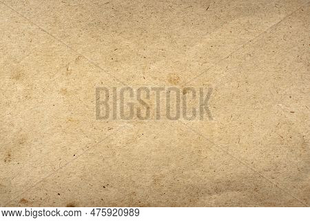 Texture Of Crumpled Baking Paper. Background From Old Retro Paper