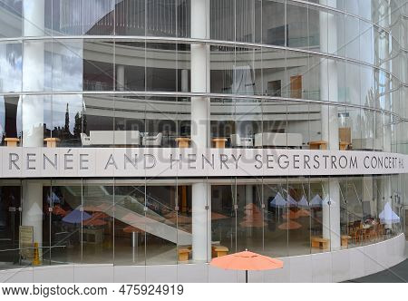Costa Mesa, California - 5 May 2023: The Renee And Henry Segerstrom Concert Hall Is A Performing Art