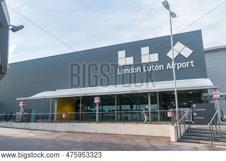 Luton, United Kingdom - March 10, 2023: London Luton Airport.