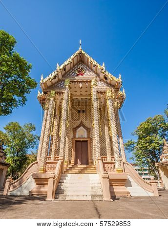 Church In Wat Pa Sutdhawas, Sakon Nakhon, Thailand