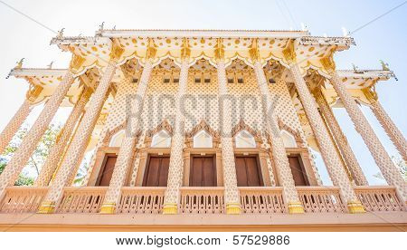 Church In Wat Pa Sutdhawas, Sakon Nakhon, Thailand