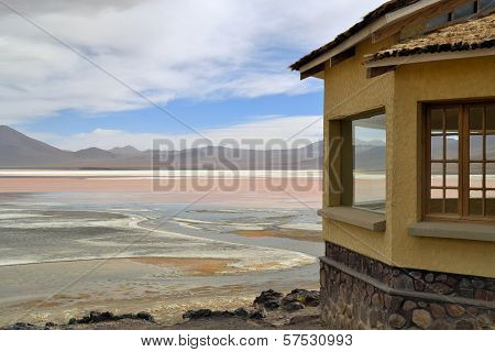 Laguna Colorada In Bolivia