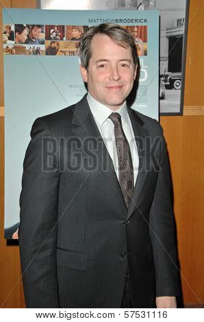 Matthew Broderick at the premiere of  'Wonderful World,