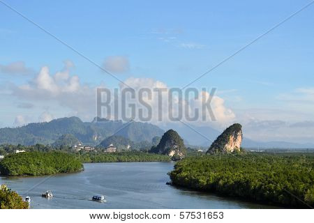 Krabi Limestone Landmark