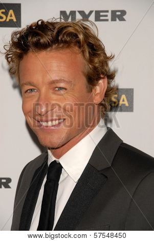 Simon Baker  at the G'Day USA Australia Week 2010 Black Tie Gala, Kodak Theater, Hollywood, CA. 01-16-10