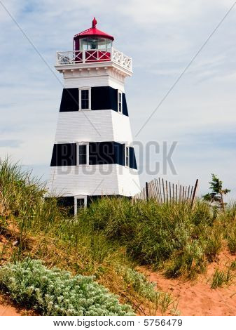 West Point Lighthouse, PEI, Kanada