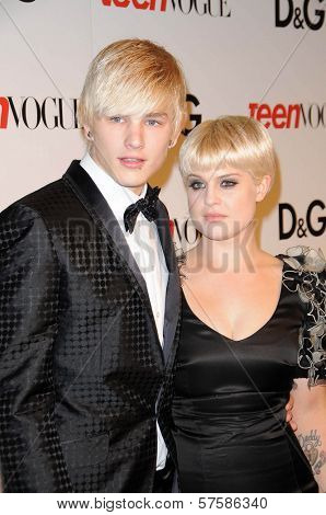 Luke Worrall and Kelly Osbourne at the 7th Annual Teen Vogue Young Hollywood Party. Milk Studio, Hollywood, CA. 09-25-09