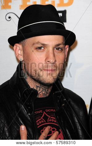 Benji Madden  at the 'Rock A Little, Feed A Lot' Benefit Concert. Club Nokia, Los Angeles, CA. 09-29-09