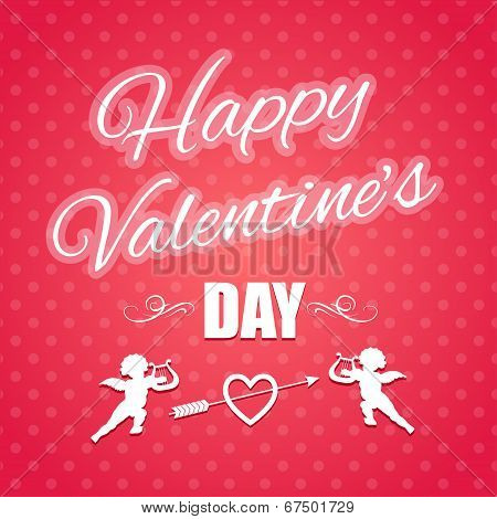 Holiday banner for Valentine's day.