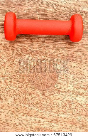 Colored dumbbells