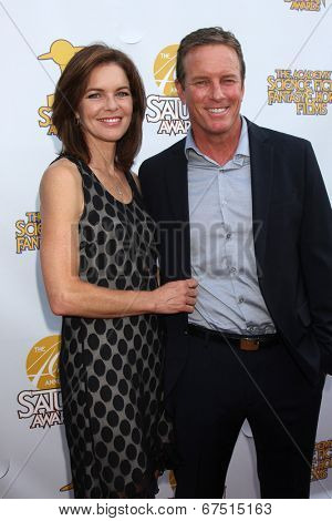 LOS ANGELES - JUN 26:  Susan Walters, Linden Ashby at the 40th Saturn Awards at the The Castaways on June 26, 2014 in Burbank, CA