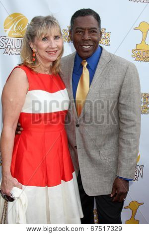 LOS ANGELES - JUN 26:  Linda Hudson, Ernie Hudson at the 40th Saturn Awards at the The Castaways on June 26, 2014 in Burbank, CA