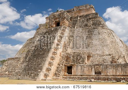 Uxmal Maya Ruins In Ucatan, Exico