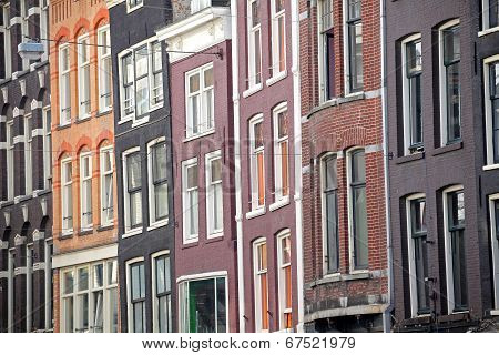 Typical Architecture In Amsterdam, Netherlands