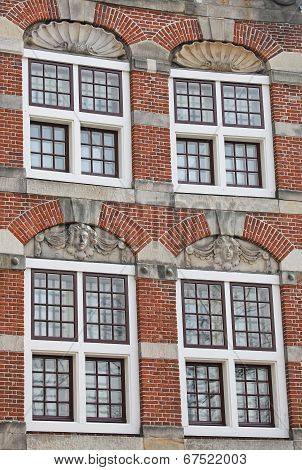 Typical Architecture In Amsterdam, Netherlands