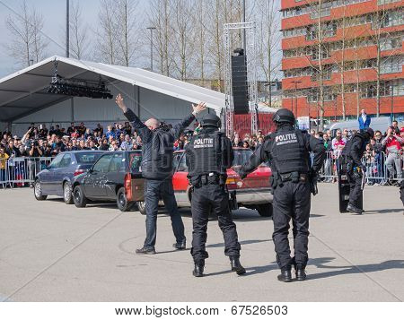 Dutch Swat Team In Action