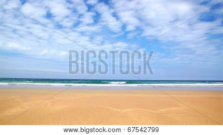 Picturesque Landscape With Beach. Spain