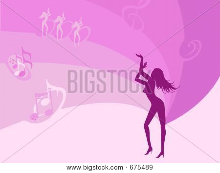 踊る少女
