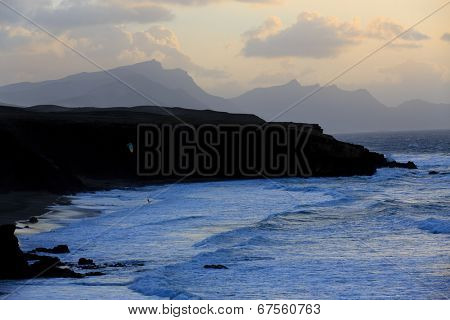 Beach in Fuerteventura, Canary Islands, Spain