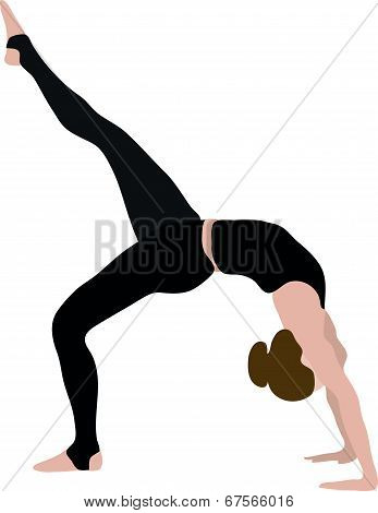 yoga lady