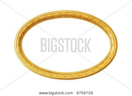 Moldura de ouro