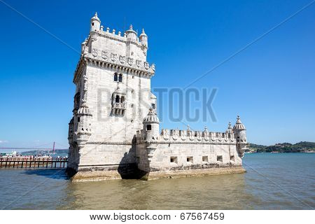 Tower of Belem (Torre de Belem), Lisbon, Portugal