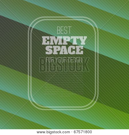green background (vector template illustration)