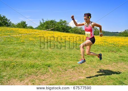 Trail Running Athlete
