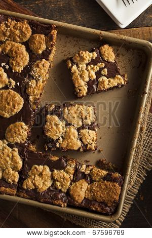 Homemade Chocolate Revel Brownie Bars