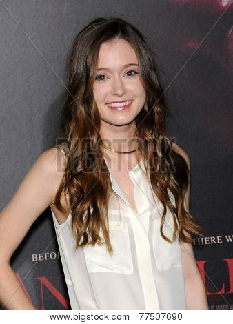 LOS ANGELES - SEP 29:  Hayley McFarland arrives to the 