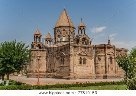 Holy Etchmiadzin Church Near Yerevan