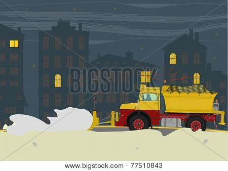 Snowplough.