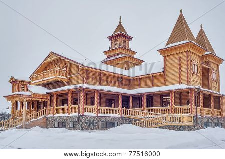 Museum of wooden architecture. Russia