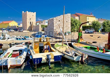 Idyllic Town Of Razanac Waterfront