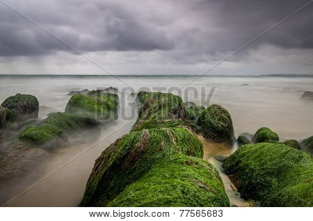 Beach near st antonys lighthouse