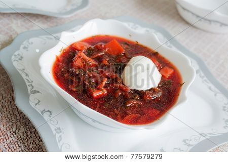 Borsch-russian National Dish